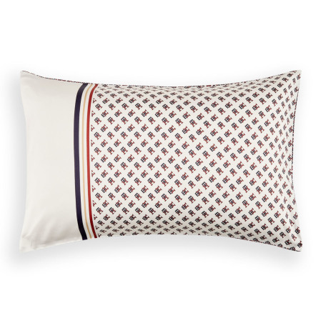 Μαξιλαροθήκη Tommy Hilfiger High Line Μπορντό 50x80