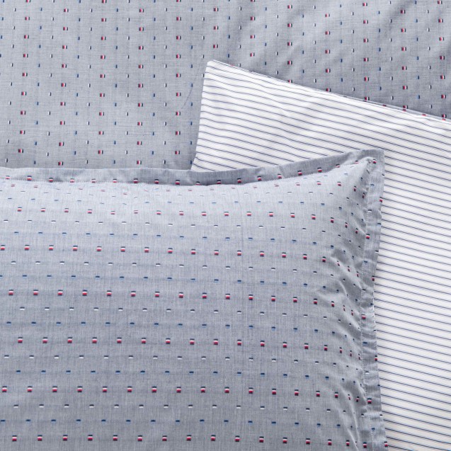 Μαξιλαροθήκη Oxford Tommy Hilfiger Sailing Μπλε...