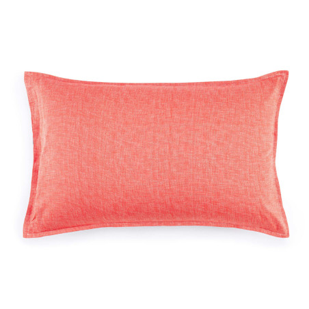 Μαξιλαροθήκη Oxford Tommy Hilfiger Montauk Κοραλί 50x80