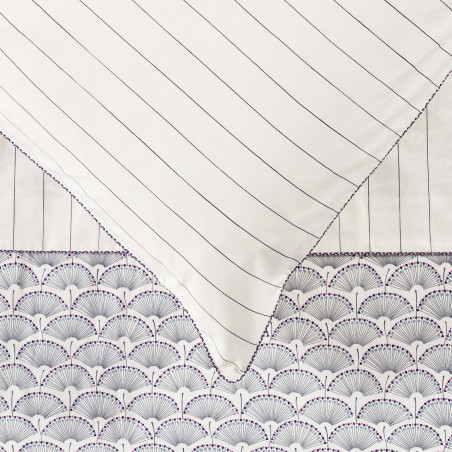 Σεντόνι Υπέρδιπλο Descamp Ombelle Ivory 240x300