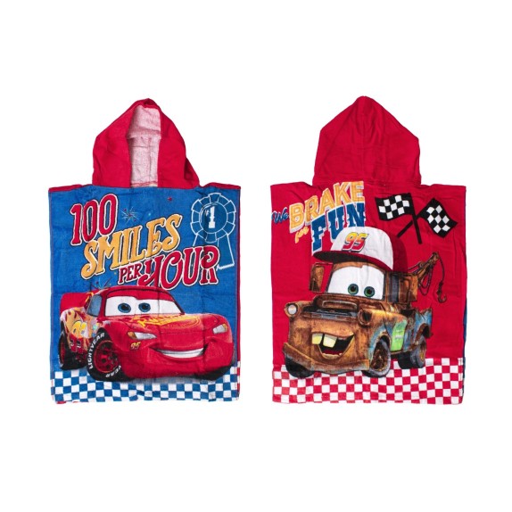 Πόντσο Παραλίας Dimcol Disney Cars 06 Digital Print 50x115