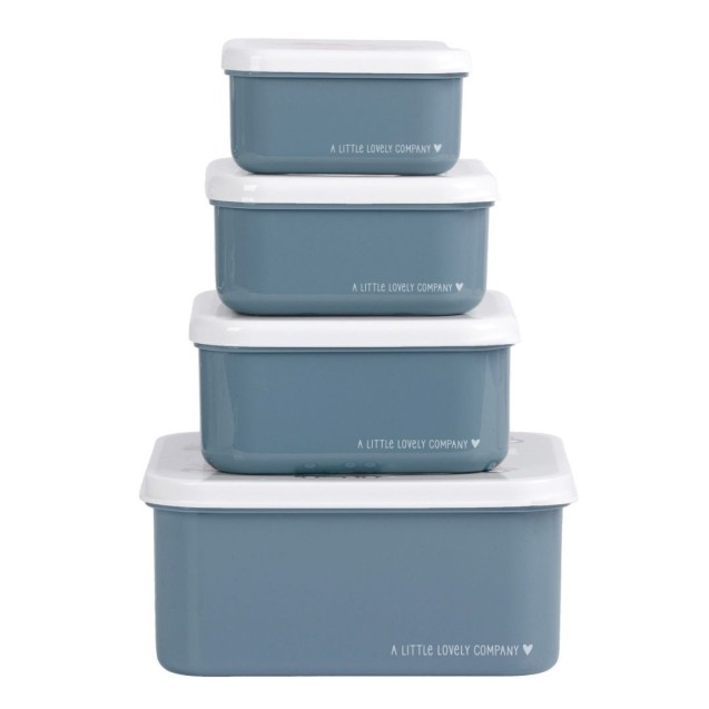 Σετ Δοχεία Φαγητού 4 Τεμαχίων A Little Lovely...