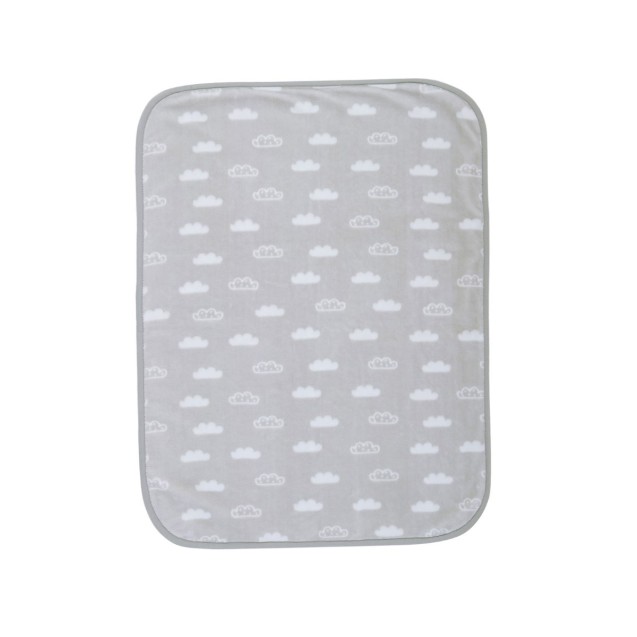 Κουβέρτα Βελουτέ Αγκαλιάς Nef-Nef Clouds Grey...