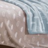 Κουβέρτα Βελουτέ Κούνιας Nef-Nef Clouds Beige 100x140