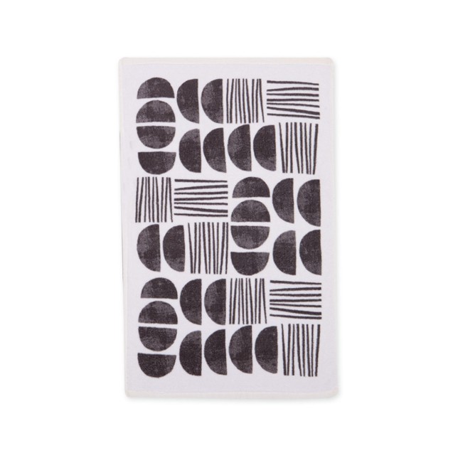 Ποτηρόπανο Βελουτέ Nef-Nef Xavier Black 40x60