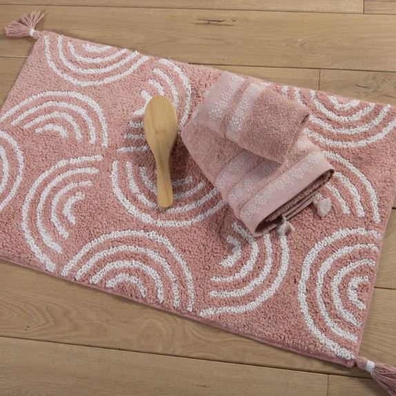 Ταπέτο Μπάνιου Nef-Nef Alba Pink 50x80