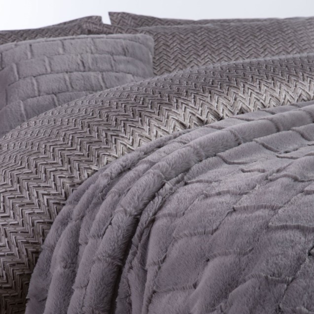 Ριχτάρι Πολυθρόνας Γούνινο Nef-Nef Barlow Grey...