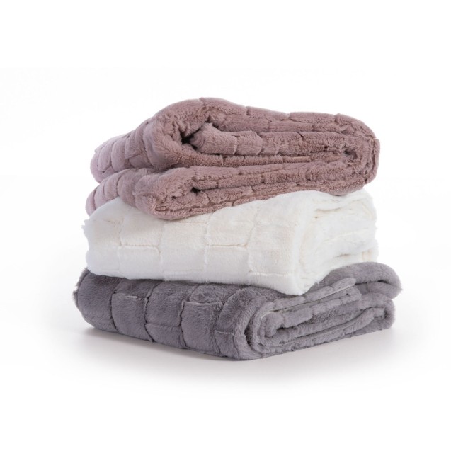 Ριχτάρι Πολυθρόνας Γούνινο Nef-Nef Barlow Ecru...