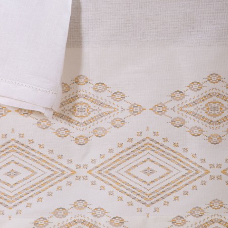 Τραπεζομάντηλο Nef-Nef Shreder Ecru 140x240