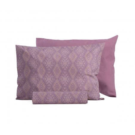 Σετ Παπλωματοθήκη Μονή 2 Τεμαχίων Nef-Nef Shreder Mauve 170x240