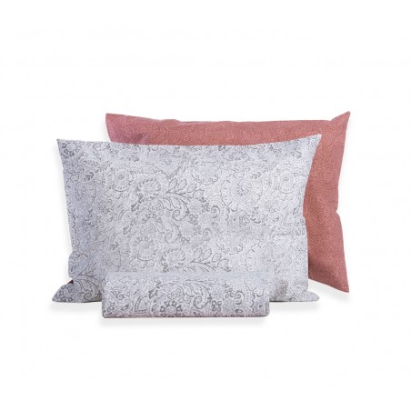 Σετ Παπλωματοθήκη Μονή 2 Τεμαχίων Nef-Nef Inspire Grey 170x240