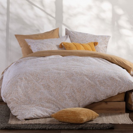 Σετ Παπλωματοθήκη Μονή 2 Τεμαχίων Nef-Nef Inspire Gold 170x240