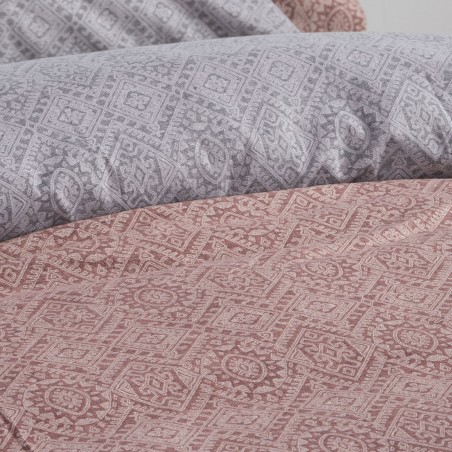 Σετ Σεντόνια Φανελένια Μονά 3 Τεμαχίων Nef-Nef Clover Terra 160x260