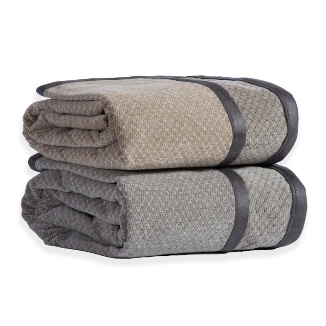 Ριχτάρι Διθέσιου Nef-Nef Brand Beige 170x250