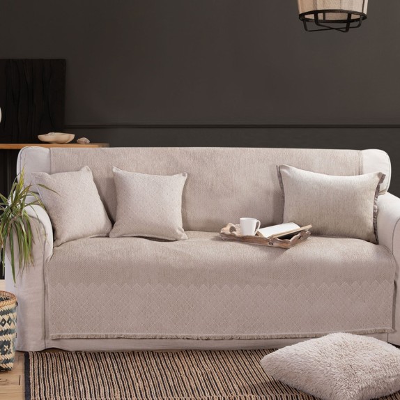 Ριχτάρι Τριθέσιου Nef-Nef Remington Beige 170x300