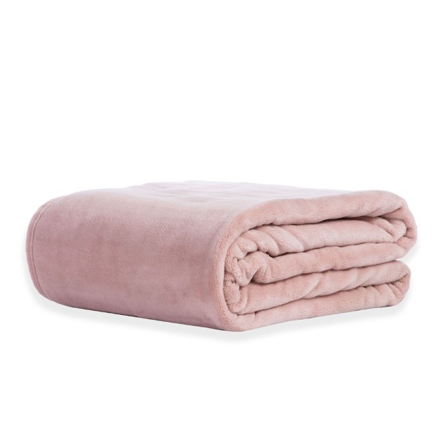 Κουβέρτα Fleece Υπέρδιπλη Nef-Nef Cosy Pink...