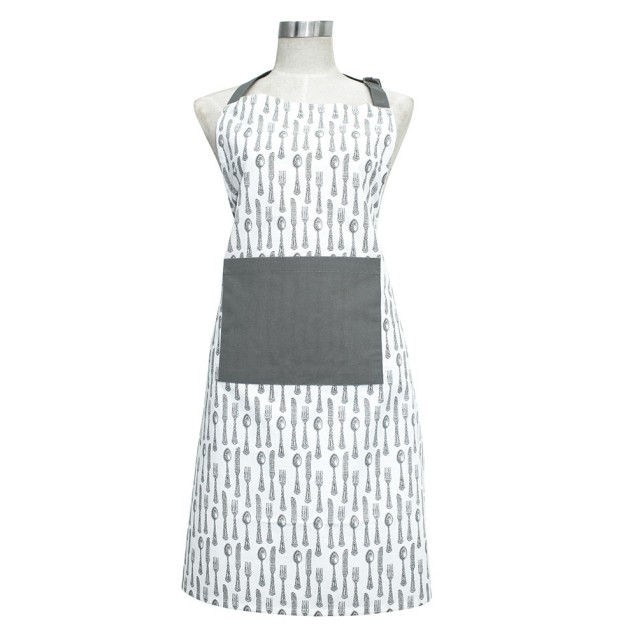 Ποδιά Κουζίνας Melinen Edmonde White 60x85