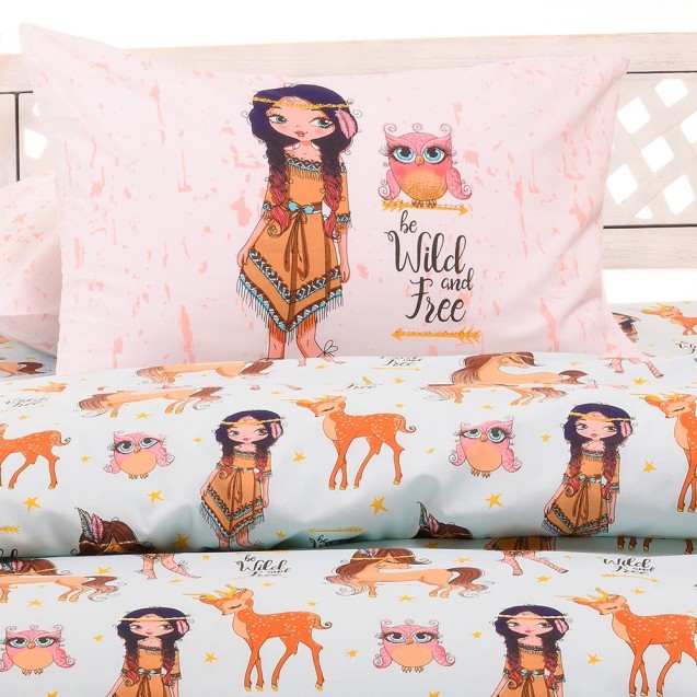 Σετ Παιδικές Μαξιλαροθήκες 2 Τεμαχίων Melinen...