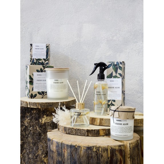Αρωματικό Κερί Nima Fresh Aloe 160gr