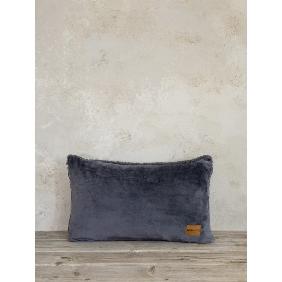 Μαξιλάρι Διακόσμησης Nima Nuan Dark Gray 30x50