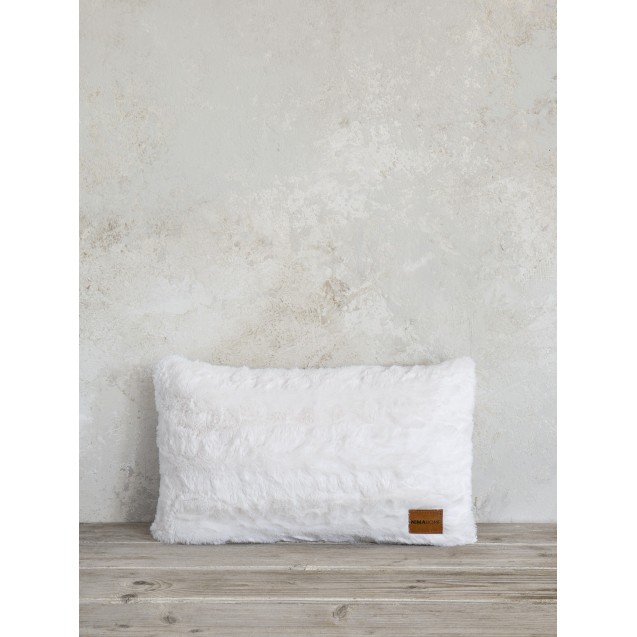 Μαξιλάρι Διακόσμησης Γούνινο Nima Velure Cream...