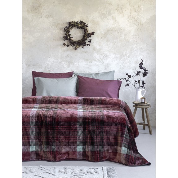 Κουβέρτα Βελουτέ Μονή Nima Cozy 160x220