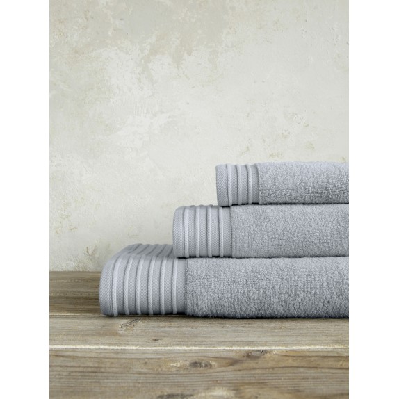 Πετσέτα Χεριών Nima Feel Fresh Steel Gray 40x60
