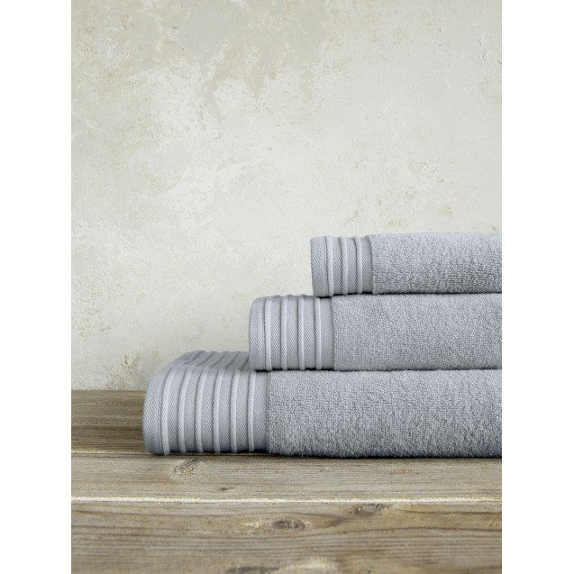 Πετσέτα Χεριών Nima Feel Fresh Steel Gray 40x60
