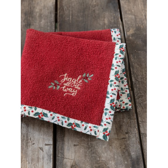 Πετσέτα Κουζίνας Nima Mistletoe 40x40
