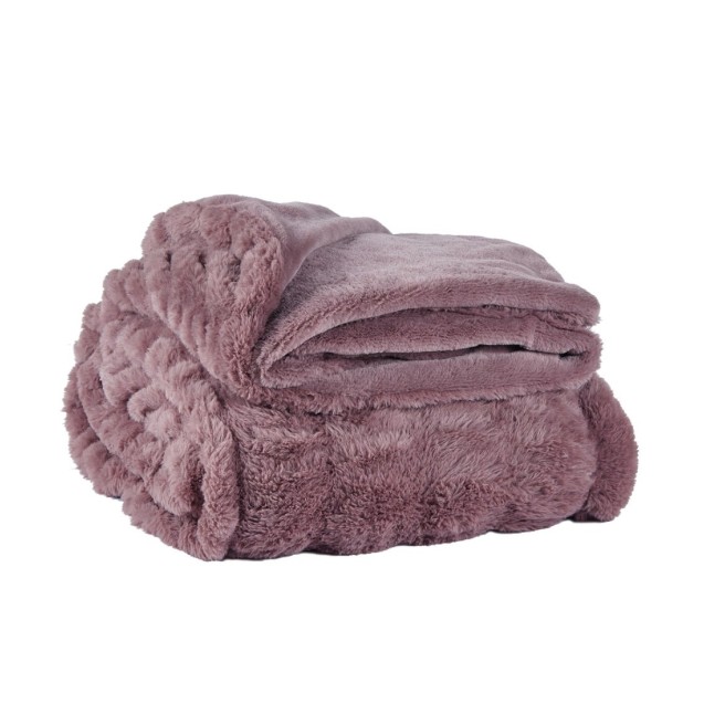 Κουβέρτα Γούνινη King Size Kentia Lilah 20 260x230