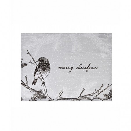  Σετ Χριστουγεννιάτικα Σουπλά 4 Τεμαχίων Kentia Snow 235 33x45