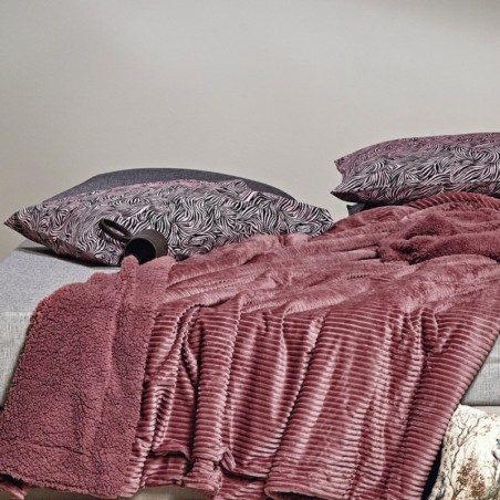 Κουβέρτα Γούνινη με Sherpa King Size Kentia Spencer 20 260x240