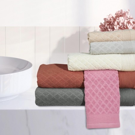 Σετ Πετσέτες 3 Τεμαχίων Das Home Best 0689