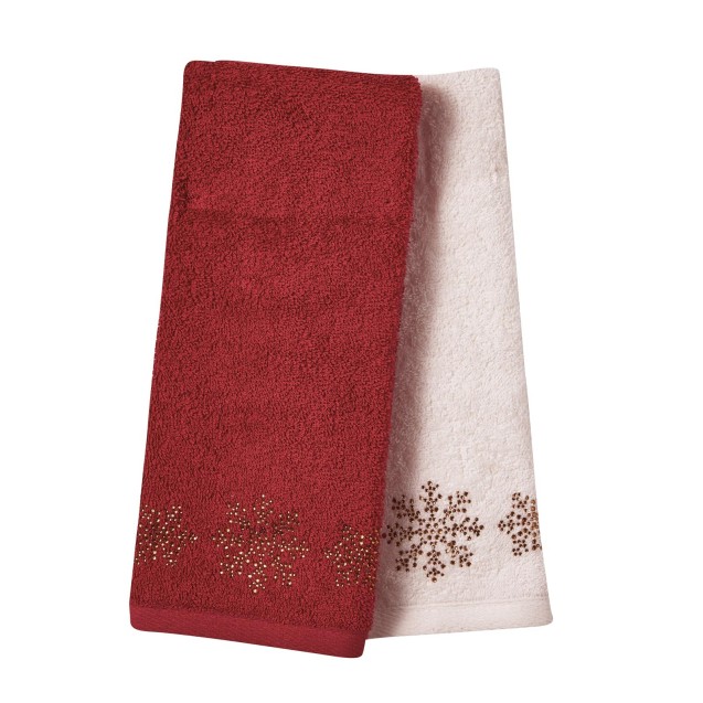  Σετ Ποτηρόπανα Χριστουγεννιάτικα 2 Τεμαχίων...