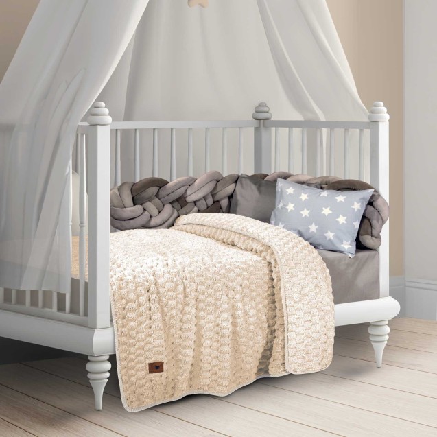 Κουβέρτα Fleece Κούνιας Greenwich Polo Club...