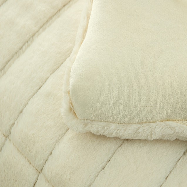 Κουβερτοπάπλωμα με Γούνα Υπέρδιπλο Palamaiki...