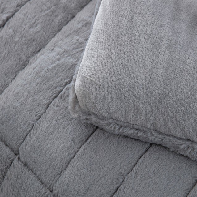 Κουβερτοπάπλωμα με Γούνα Υπέρδιπλο Palamaiki...