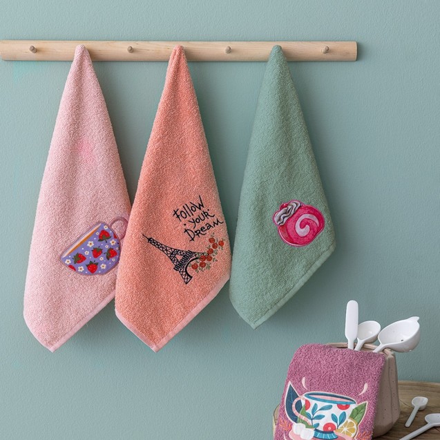 Σετ Πετσέτες Κουζίνας 4 Τεμαχίων Palamaiki...