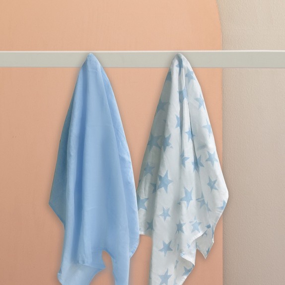 Σετ Πάνες Αγκαλιάς-Μουσελίνα 2 Τεμαχίων Palamaiki NB0143...