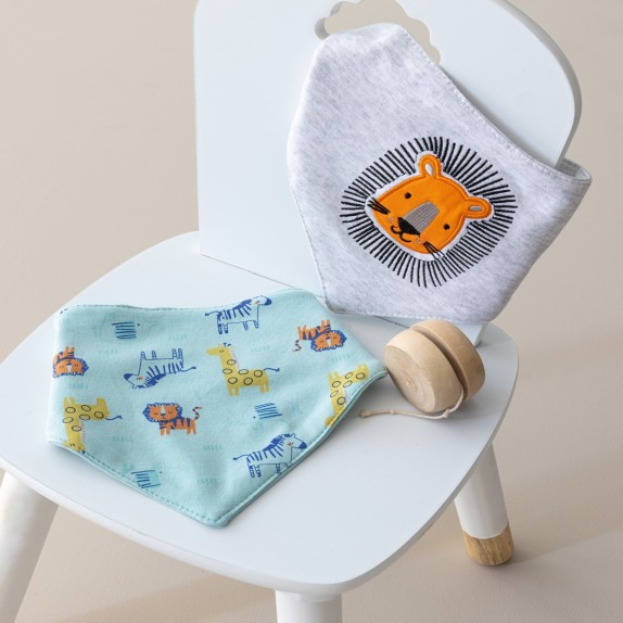 Σετ Σαλιάρες Μπαντάνα 2 Τεμαχίων Palamaiki NB0140 Boy