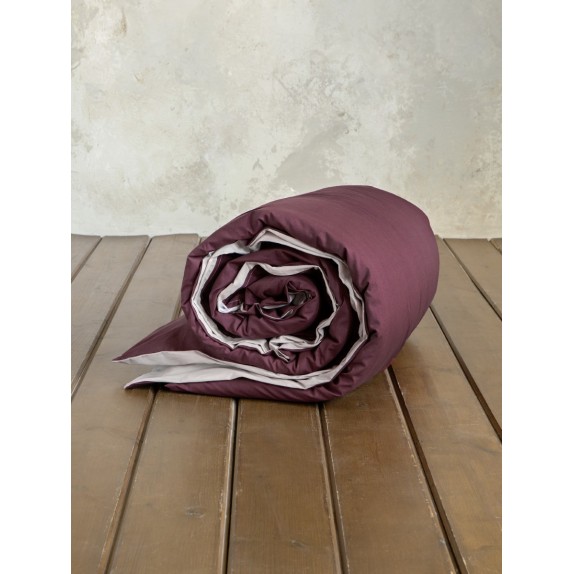 Παπλωματοθήκη Υπέρδιπλη Nima Colors Oat Beige-Deep...