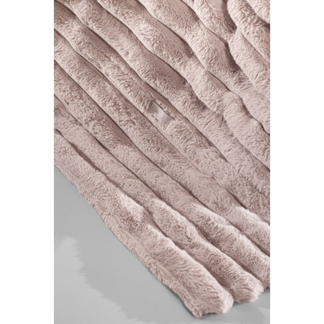 Κουβέρτα Γούνινη King Size Guy Laroche Old Pink...