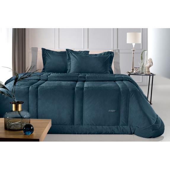 Πάπλωμα Υπέρδιπλο Guy Laroche Crystal Velvet Saphire 220x240