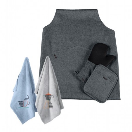 Σετ Κουζίνας 5 Τεμαχίων Guy Laroche Cook Anthracite