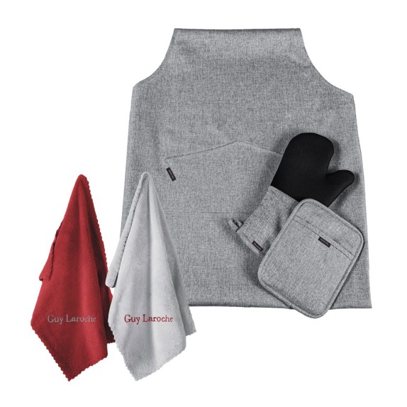 Σετ Κουζίνας 5 Τεμαχίων Guy Laroche Cook Silver