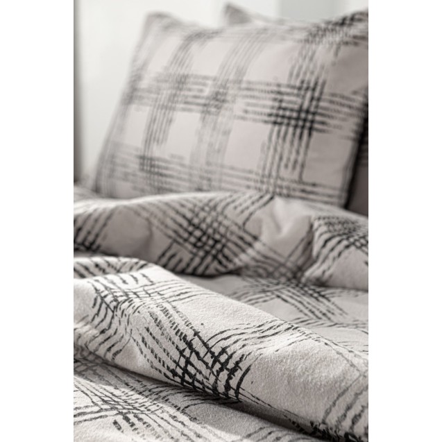 Σετ Παπλωματοθήκη Φανελένια Υπέρδιπλη 3...