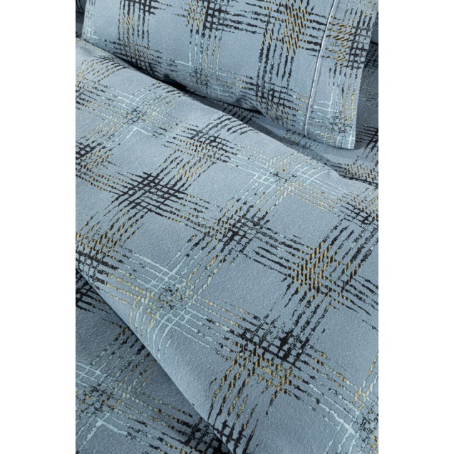 Σετ Παπλωματοθήκη Φανελένια Υπέρδιπλη 3...