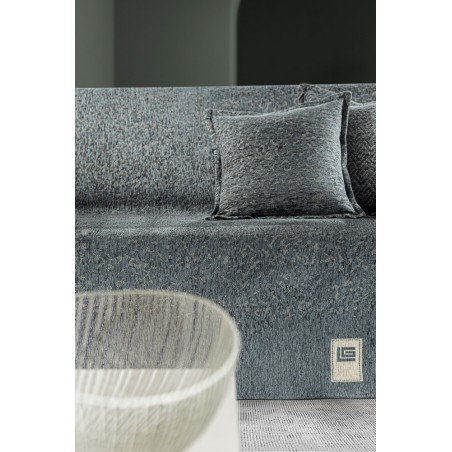 Ριχτάρι Τετραθέσιου Guy Laroche Matis Anthracite 180x350