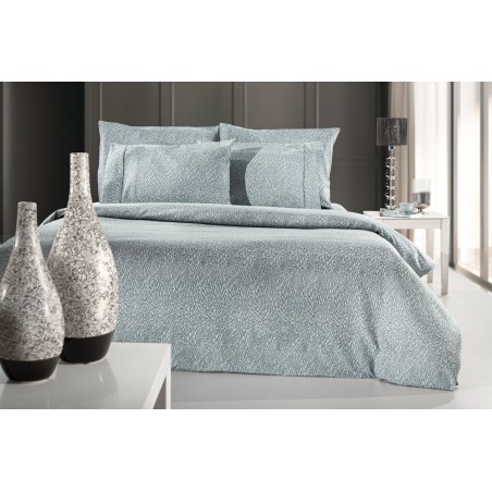 Σετ Σεντόνια Φανελένια Μονά με Λάστιχο 3 Τεμαχίων Guy Laroche Ava Cement 100x200+32