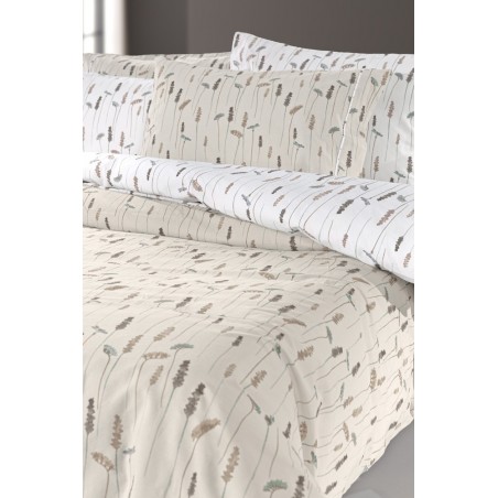 Σετ Σεντόνια Υπέρδιπλα 4 Τεμαχίων Guy Laroche Eloise Natural 240x265